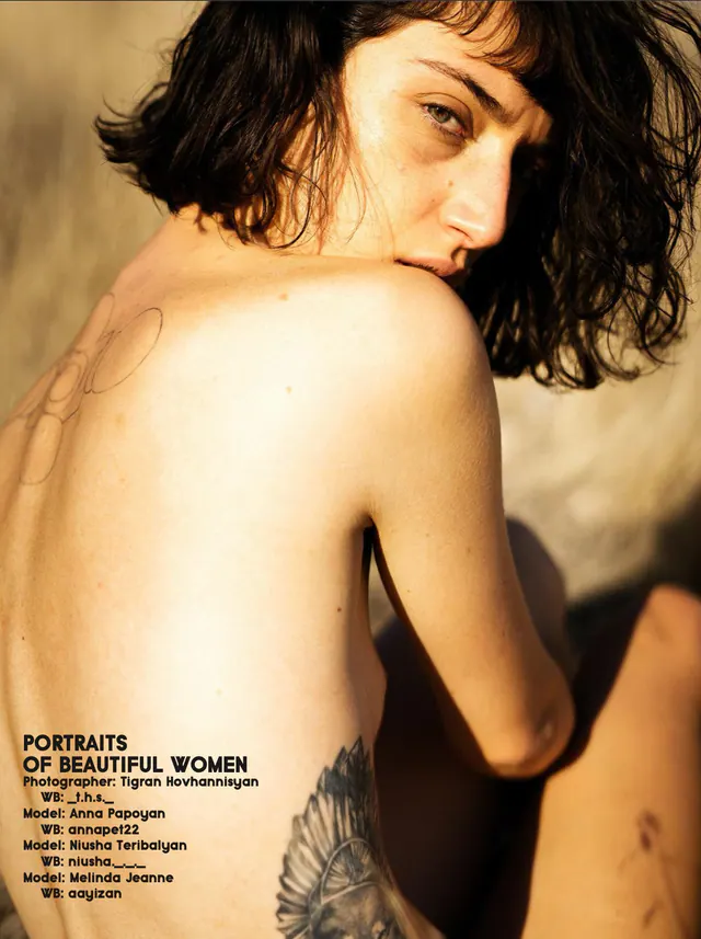 Marika Magazine cover, Portraits of Beautiful Women